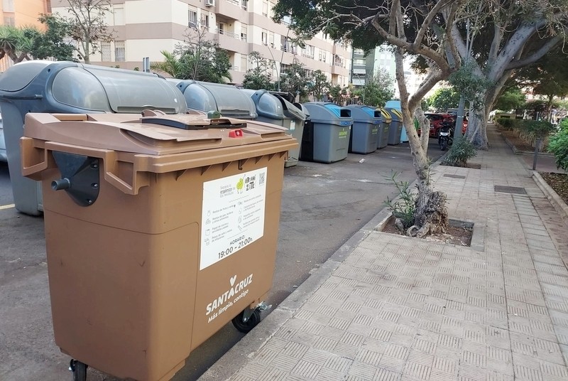 La separación de materia orgánica aumenta un 15% en Santa Cruz de Tenerife