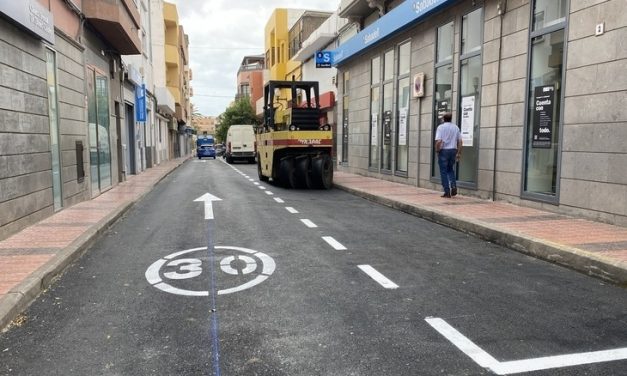 Ciuca tilda de “chapuza y despildarro” la nueva señalización vial de San Gregorio  en Telde