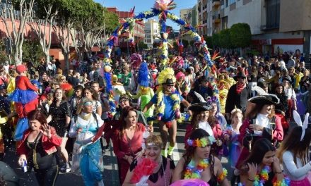 Telde celebra  el Carnaval del 9 al 12 de junio