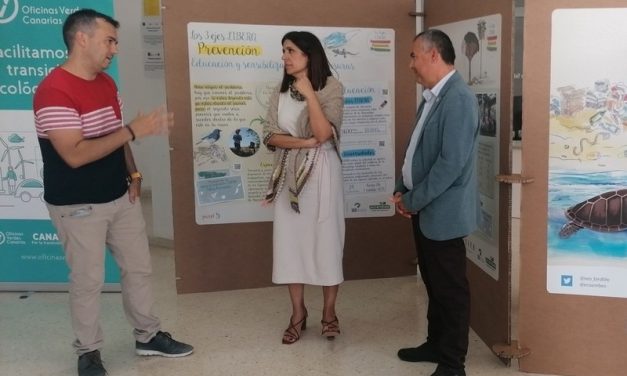 Telde acoge hasta el 15 de junio la exposición itinerante ‘Basuraleza’