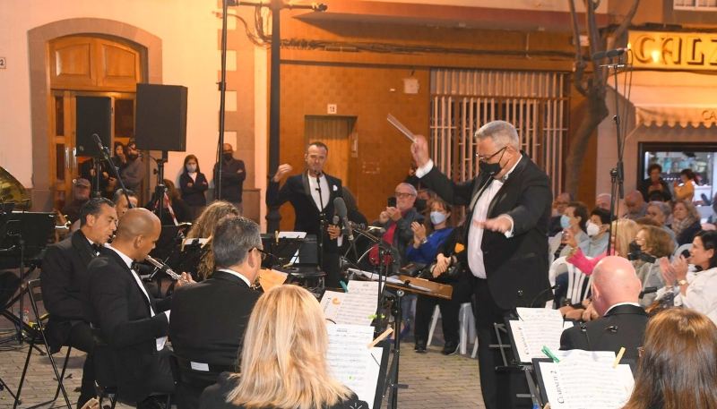 La Banda Municipal de Telde y  Fasur  darán un concierto este jueves en Lomo Magullo 