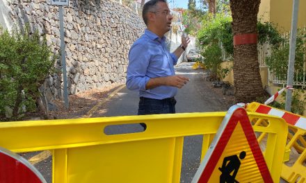 Santa Cruz  instala nuevo alumbrado público en el barrio de las Mimosas