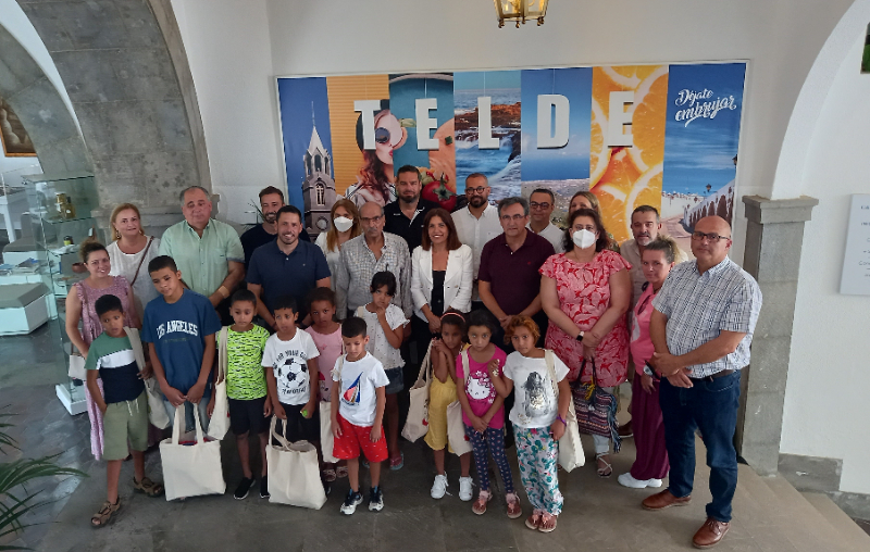 Telde acoge a 10 niños  saharauis gracias al programa Vacaciones en Paz