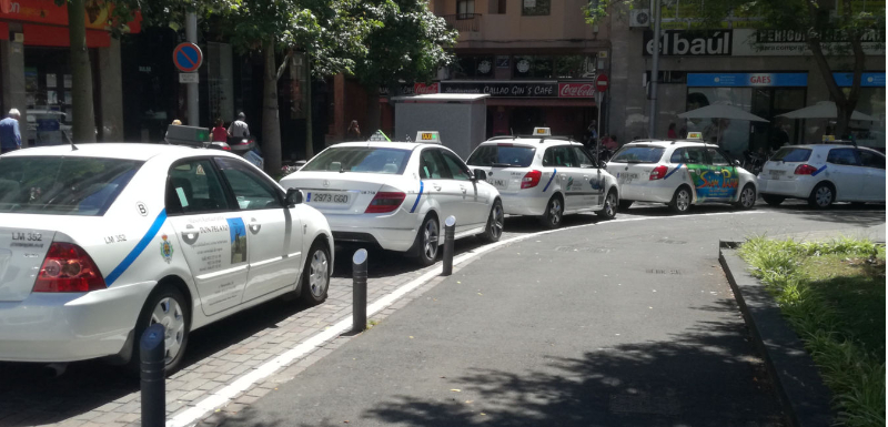 CC pide que el Cabildo cofinancie la retirada de licencias de taxis en Santa Cruz