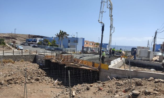 Culmina la ejecución de la estructura del paso que unirá los dos núcleos del Burrero en Ingenio