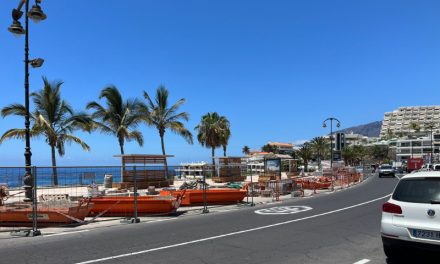 <strong>CC de Santiago del Teide exige al Ayuntamiento que finalice de inmediato las obras del frente de Playa de La Arena</strong>