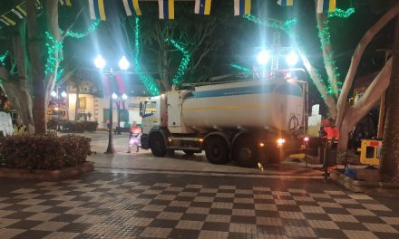 El ayuntamiento de Las Palmas recoge más de 500 kilos de residuos durante la noche de los fuegos de San Lorenzo 