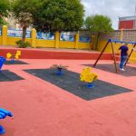 Telde renueva el parque infantil de Eucaliptos I, en Jinámar