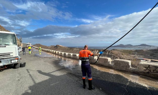 Las Palmas  despliega más de 100 operarios y 40 unidades ante la posibilidad de fuertes lluvias     