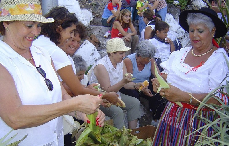 La Subida del Millo da inicio este sábado a las fiestas del Rosario en Agüimes