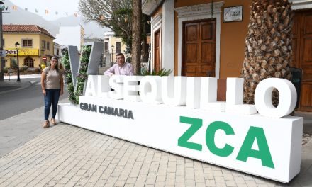 Valsequillo coloca unas letras gigantes promocionales del municipio