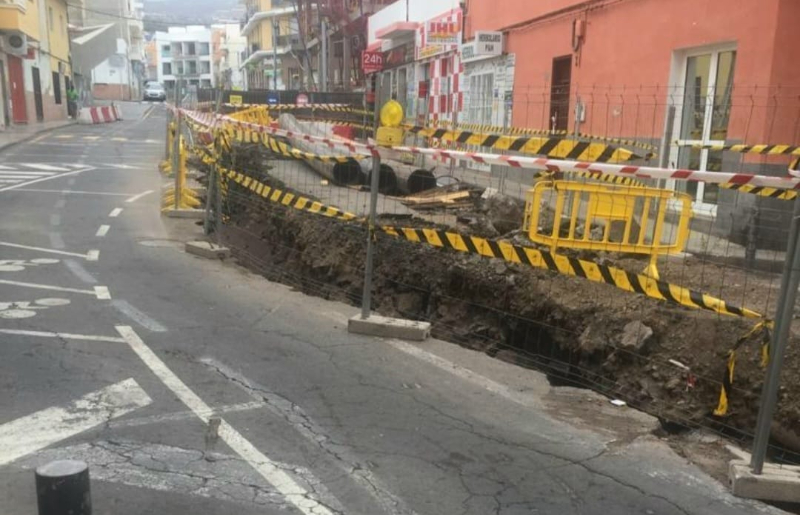 CC de Guía de Isora critica la “pésima gestión” del PSOE en las obras de Playa San Juan