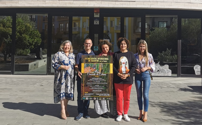  Los Llanos de Aridane y El Paso acogen el III Encuentro Internacional de Saxofón de La Palma