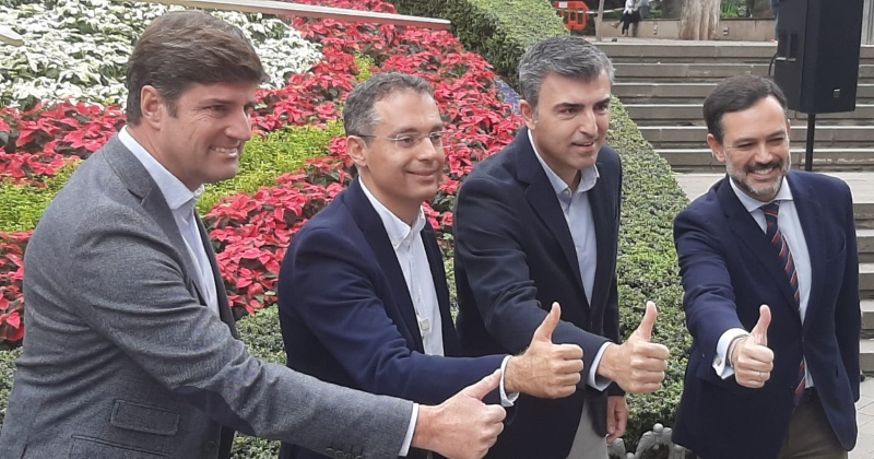 <strong>Manuel Domínguez confirma a Carlos Tarife como candidato del PP al Ayuntamiento de Santa Cruz de Tenerife</strong>