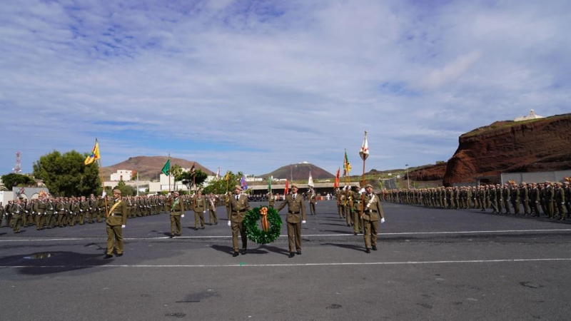 El Mando de Canarias del Ejército de Tierra celebra la Inmaculada Concepción