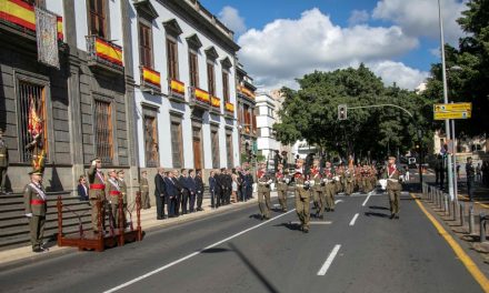  El General del Mando de Canarias del Ejercito de Tierra preside los actos de la Pascua Militar 2023