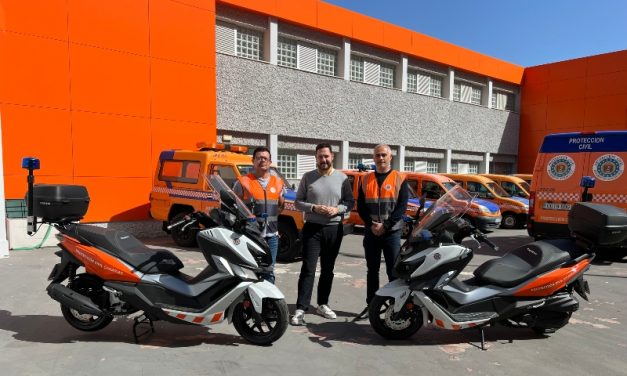 <strong>Protección Civil adquiere dos nuevas motocicletas para prestar servicio en Las Palmas de Gran Canaria </strong>
