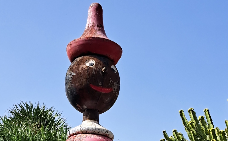 “Pinocho”, el parque infantil abandonado por concejal de Parques y Jardines de Telde