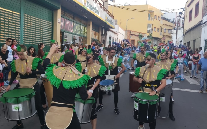 Cientos de personas disfrutan de la gran Cabalgata de El Olimpo en La Aldea de San Nicolás