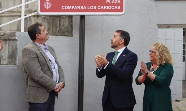 Santa Cruz celebra y homenajea a Los Cariocas dedicándole una plaza en Valleseco