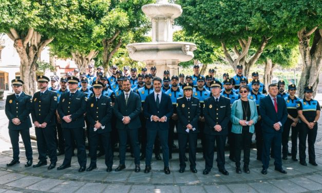 La Laguna refuerza la plantilla de la Policía Local con la incorporación de 41 nuevos agentes en práctica
