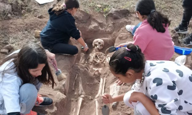 Finaliza con éxito la primera experiencia de inmersión en la arqueología entre el alumnado del CEIP Santa Lucía y el Museo de La Fortaleza