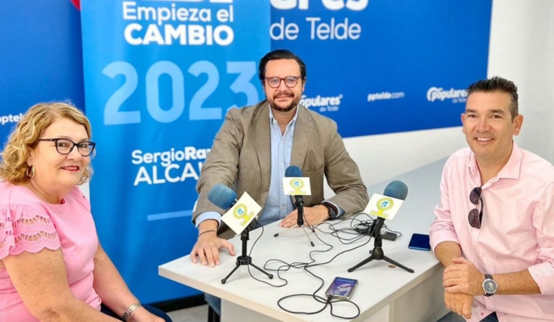 Sergio Ramos (PP): «Es absolutamente posible el cambio político en Telde, NC es el partido que más daño le ha hecho en la historia de la democracia a la ciudad»