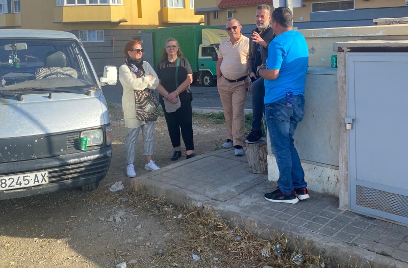 Unidos por Gran Canaria palpa el abandono de Caserones, Cendro y Hoya Aguedita en Telde