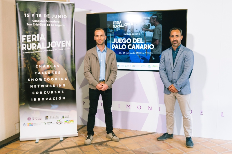 El Ayuntamiento de La Laguna y Asaga Canarias “siembran” conciencia agrícola con la primera Feria Rural Joven  