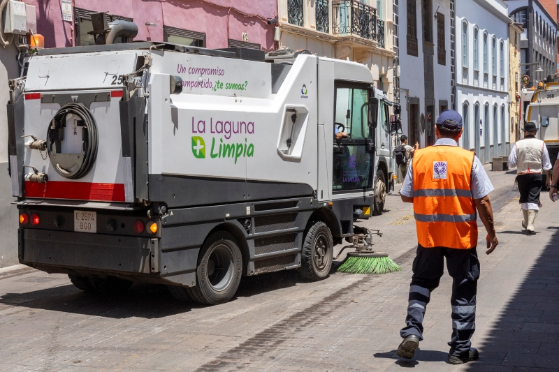 ‘La Laguna + Limpia’ recoge más de 20 toneladas de residuos durante las fiestas de San Benito 