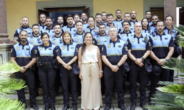 Los nuevos agentes de la Policía Local ultiman su formación teórica y el día 17 comenzarán sus prácticas en La Laguna