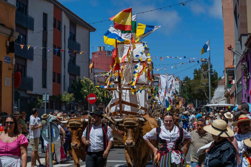 La Laguna vive la jornada grande de las Fiestas de San Benito con la celebración de la Romería Regional 
