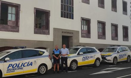 El Ayuntamiento de Tazacorte muestra su agradecimiento al Ayuntamiento de Madrid tras la donación de tres vehículos para la Policía Local