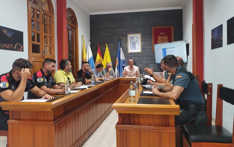 La Aldea de San Nicolás reúne a la Junta de Seguridad para definir el dispositivo para las Fiestas de El Charco