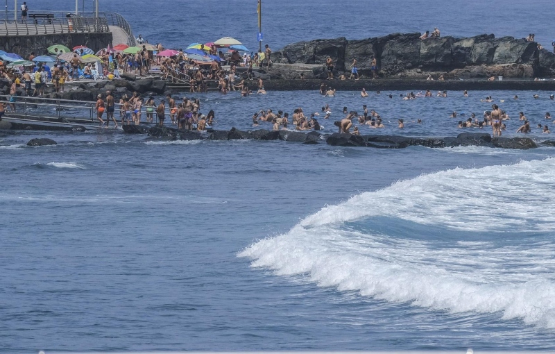 Canarias se sancocha al rojo vivo