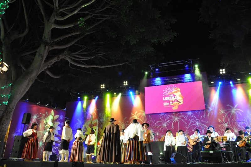 San Lorenzo acoge el Festival Nacional de Folklore Isla de Gran Canaria en su 30 aniversario