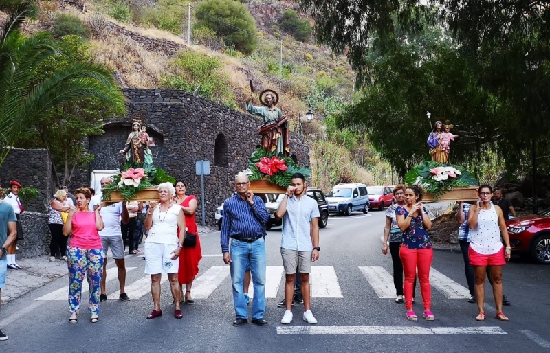 Guayadeque se prepara para celebrar sus fiestas del Beñesmén y en honor a San Bartolomé