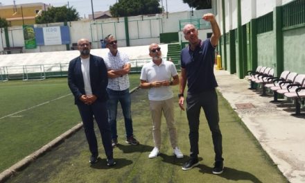 El consejero de deportes del Cabildo de Gran Canaria visita  Santa Lucía