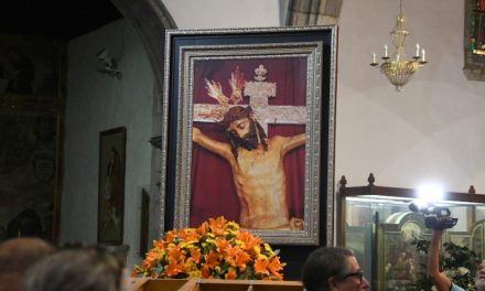 Un cuadro del  Santo Cristo de Telde representará a la ciudad  en la romería de Teror