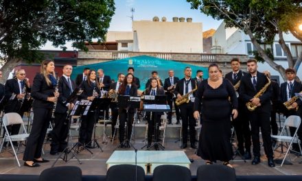 Éxito  encuentro anual de Bandas de Música en La Aldea de San Nicolás