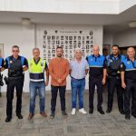 La Policía Local de Telde despide con honores a Manuel Hernández