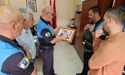 Los homenajes a los agentes que se jubilan se hacen al “libre albedrío” del Jefe de la Policía Local de Telde