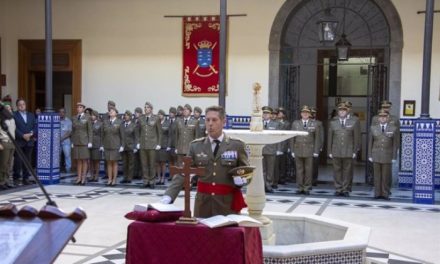 El general Luis Cortés toma posesión como Jefe del Estado Mayor del Mando de Canarias