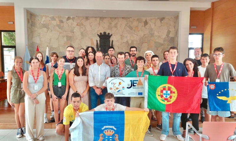 El IES Joaquín Artiles (Agüimes), acoge a estudiantes Erasmus de Alemania y Azores