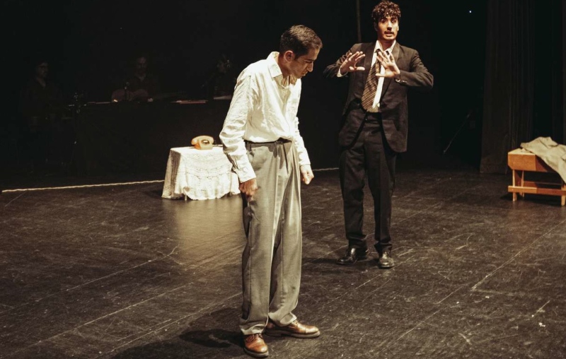 ‘Pedro, una rebeldía de silencios’ muestra en el Teatro Unión Tejina la vida y obra del poeta García Cabrera  