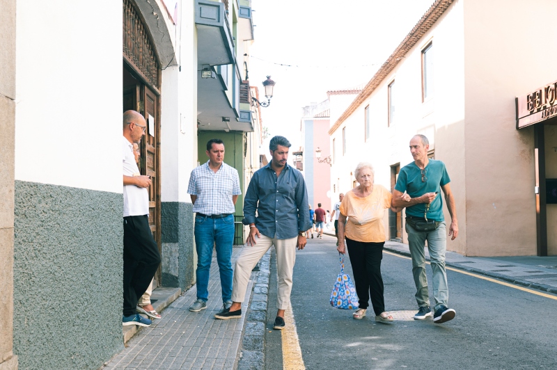 La Laguna inicia los trabajos para la peatonalización de la calle Juan de Vera 