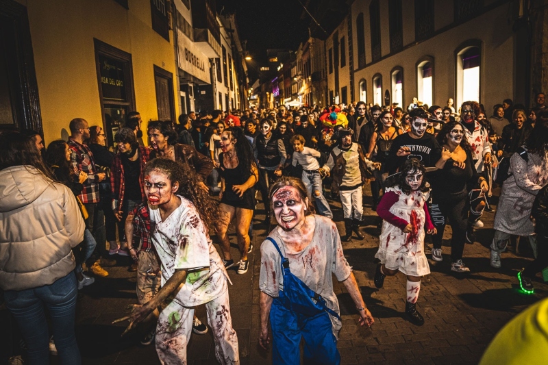 La Isla Calavera Zombie Walk regresa por Halloween a las calles de La Laguna 