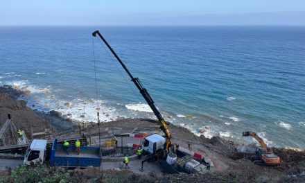 Santa Cruz culminará las obras de mejora de saneamiento del litoral de Anaga el próximo año