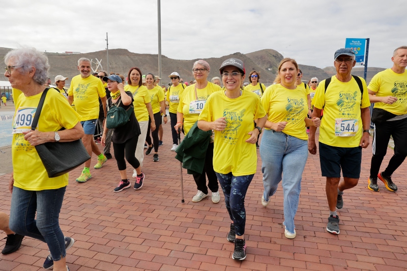 La alcaldesa Darias participa en la VII Carrera-Caminata Insular del Mayor ‘Pasos x la vida’