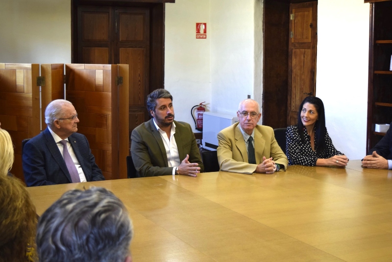Luis Yeray Gutiérrez comparte con FEPECO sus preocupaciones en materia de movilidad